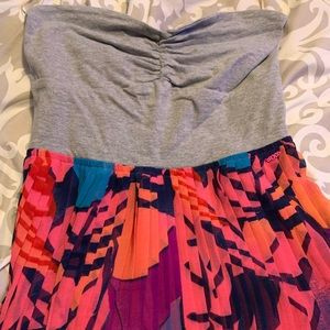 Roxy strapless dress size L